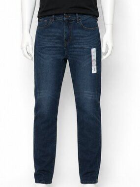 Falls Creek Jeans Mens 34x34 Relaxed Fit Blue Denim NWT